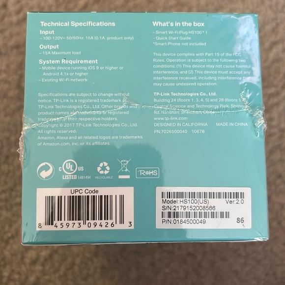 TP-Link Smart Wi-Fi Plug NWT - Picture 4 of 5